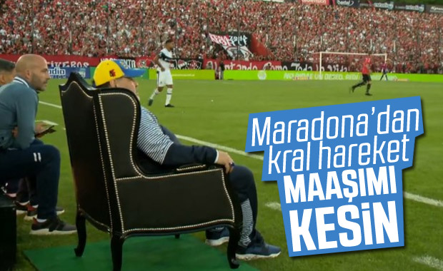 Maradona, kulübünden maaş istemeyecek