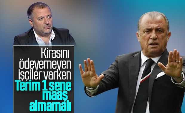Mehmet Demirkol: Fatih Terim 1 sene maaş almamalı