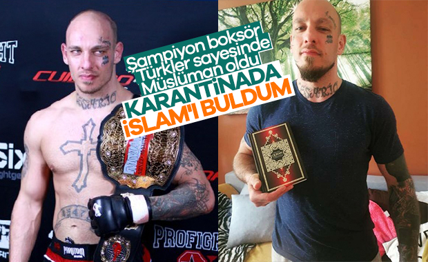 Şampiyon boksör Türkler sayesinde Müslüman oldu