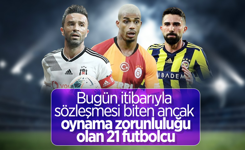 3 büyüklerde sözleşmesi biten ama oynaması gereken 21 isim