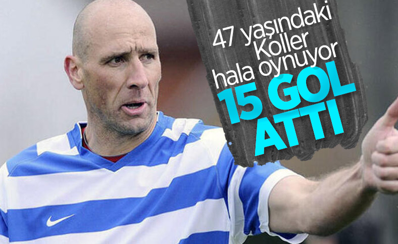 47 yaşındaki Jan Koller 15 gol attı