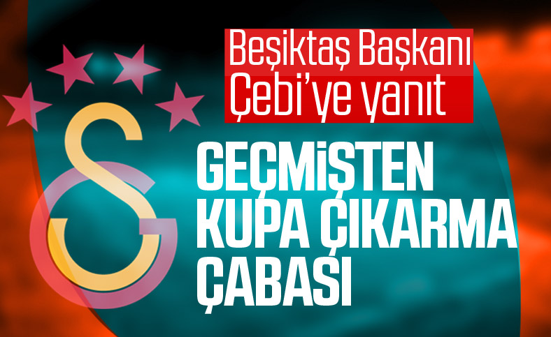Galatasaray'dan Ahmet Nur Çebi'ye yanıt