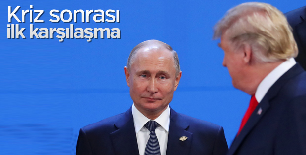 G-20 fotoğrafında Trump'la Putin karşılaşması