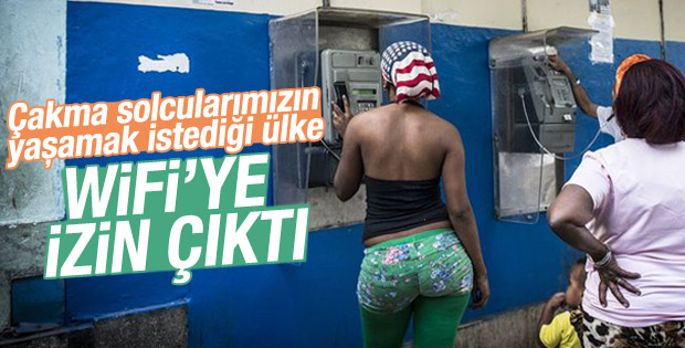 Küba geneline WiFi bağlantı noktaları kurulacak