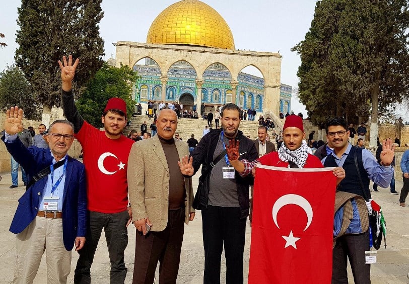 Mescid-i Aksa'da gözaltına alınan Türkler serbest kaldı