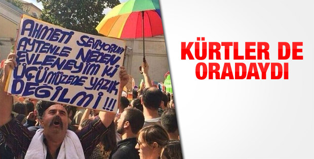 Taksim'de LGBTİ yürüyüşü