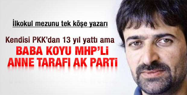 Kurtuluş Tayiz: Babam MHP'liydi ben PKK'dan hapis yattım