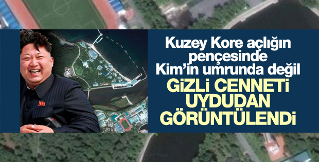 Kuzey Kore lideri Kim Jong Un'un gizli cenneti