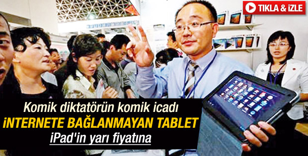 İnternetsiz Kuzey Kore kendi tabletini üretti - izle