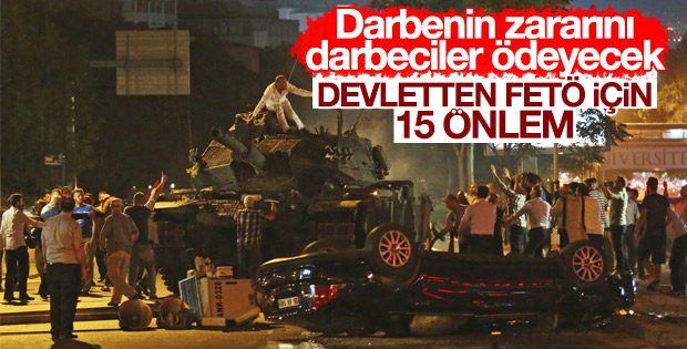 FETÖ'nün devlet kurumlarından temizlenmesi için 15 önlem