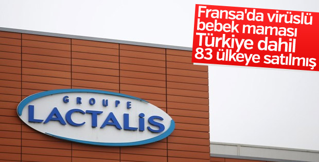 Fransa'da virüslü bebek maması 83 ülkeye satılmış