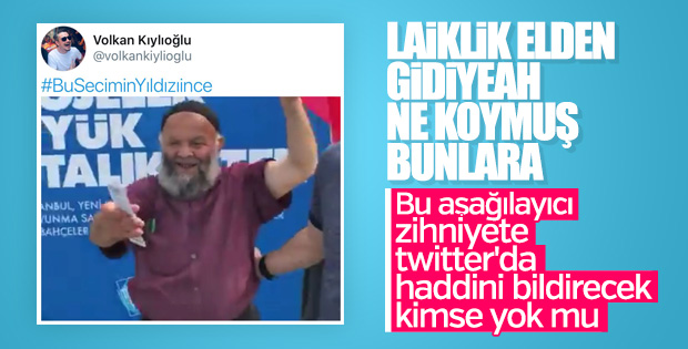Laiklik elden gidiyeah birilerine çok koydu