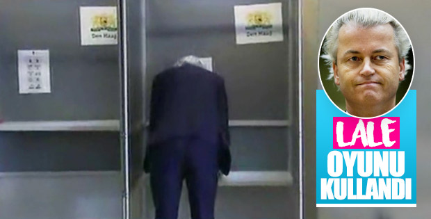 Türk düşmanı Wilders sandık başında
