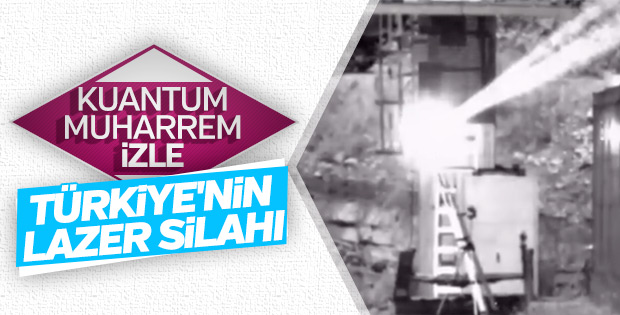 IŞIN Lazer Silahı gövde gösterisi yaptı