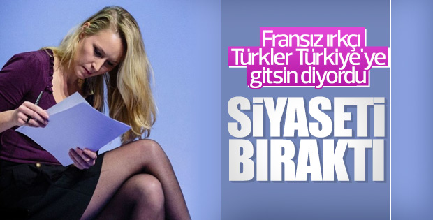 Le Pen'in yeğeni siyaseti bıraktı