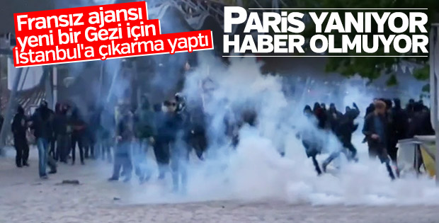 Fransa'da Le Pen karşıtı gösteriler şiddete dönüştü