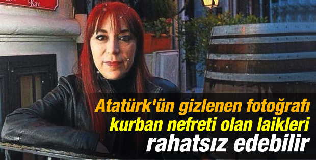 Atatürk'ün kurbanlık koyunla çekilen fotoğrafı