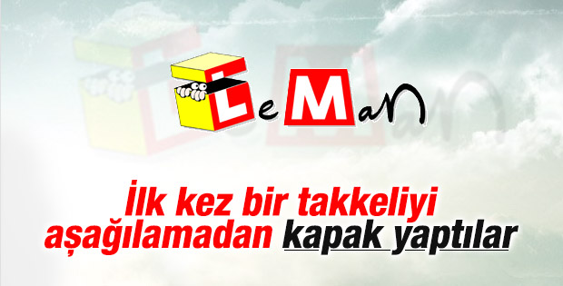 Leman dergisinden şaşırtan kapak