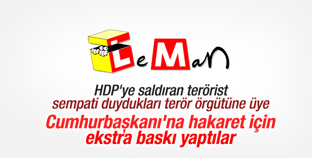 Leman'dan Erdoğan'a hakaret için ikinci baskı