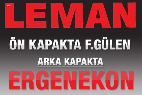 Leman'dan Gülen ve Ergenekon kapağı