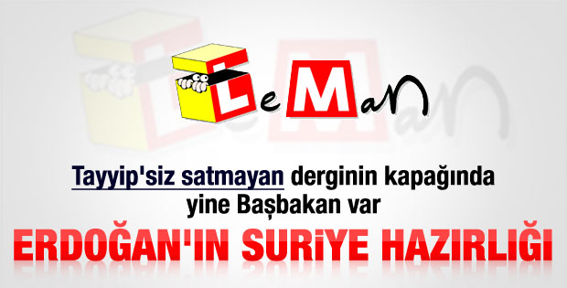 Leman'ın Erdoğanlı savaşa hayır kapağı