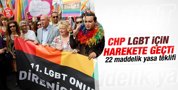 CHP'li Mahmut Tanal'dan LGBTİ hakları için yasa teklifi