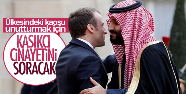 Macron G20 Zirvesi'nde Selman'la görüşecek