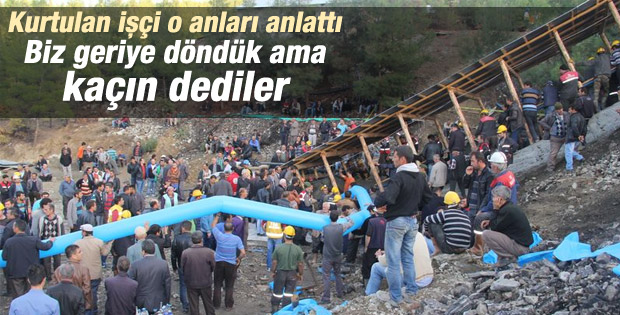 Karaman'daki madenden kurtulan işçi konuştu