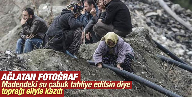 Maden ocağında acılı bekleyiş sürüyor İZLE