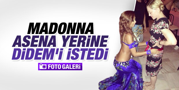 Madonna'ya dansözlü doğum günü