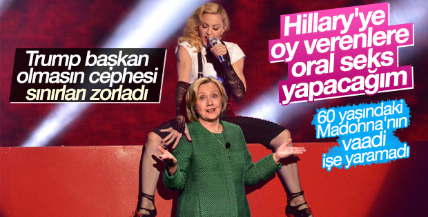 Amerika'da kaybeden biri daha var: Madonna