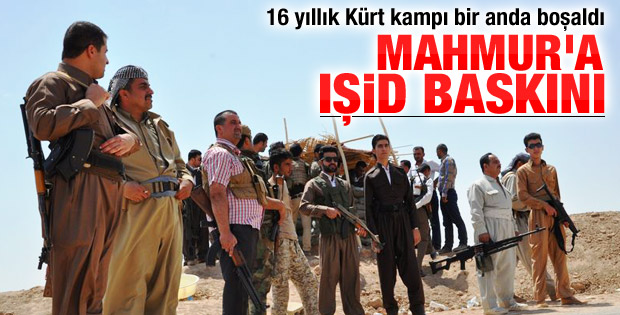 Mahmur Kampı'nda IŞİD tahliyesi
