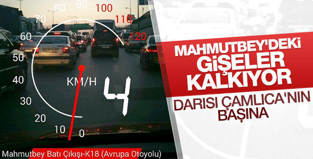 Mahmutbey gişelere serbest geçiş geliyor