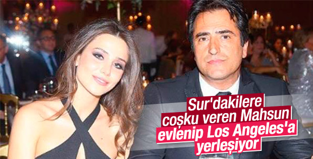 Mahsun Kırmızıgül Los Angeles'ta evleniyor