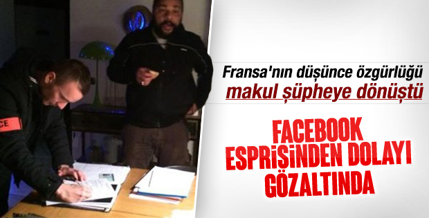Fransız komedyen Dieudonne M'Bala gözaltına alındı