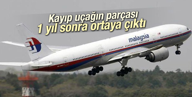 Hint Okyanusu'nda bulunan parça Malezya uçağına ait