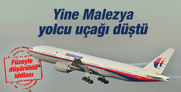 Malezya yolcu uçağı düştü
