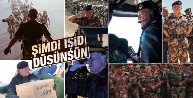 Ürdün Kralı Abdullah IŞİD'e karşı harekete geçti