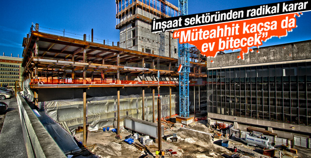 Evi bitirmeden kaçan müteahhite teminat modeli geliyor