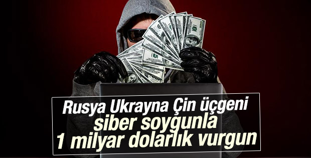 Hackerlar iki yılda 1 milyar dolardan fazla para çaldı