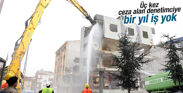 Üç kez ceza alan denetimciye bir yıl iş yok