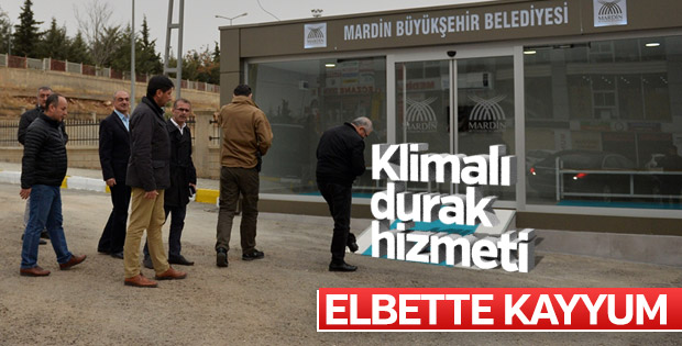 Mardin'de klimalı durak dönemi