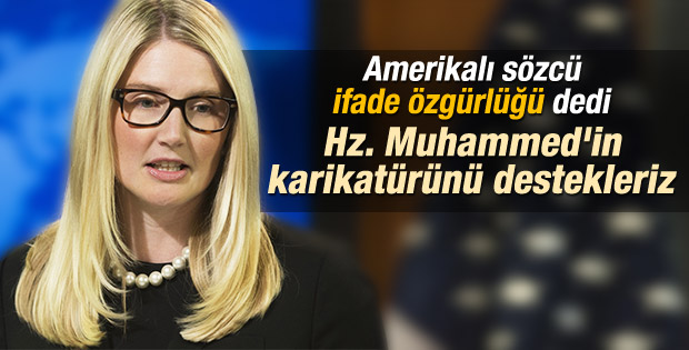 ABD: Hz. Muhammed'in karikatürünü destekleriz