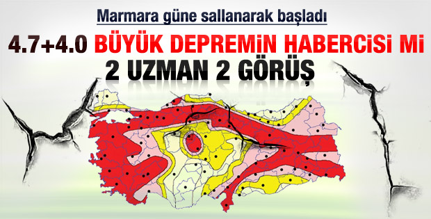 Marmara'daki depremlere uzman yorumu