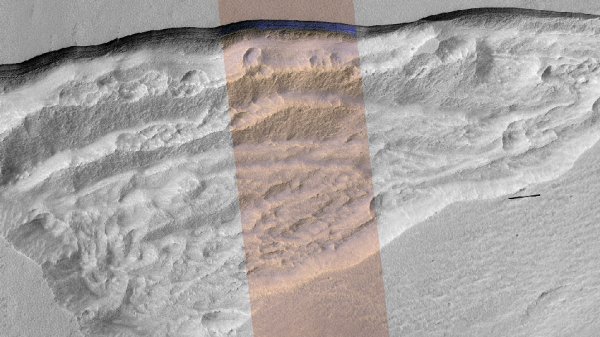 Mars'a yerleşimi kolaylaştıracak buzul tabakaları bulundu