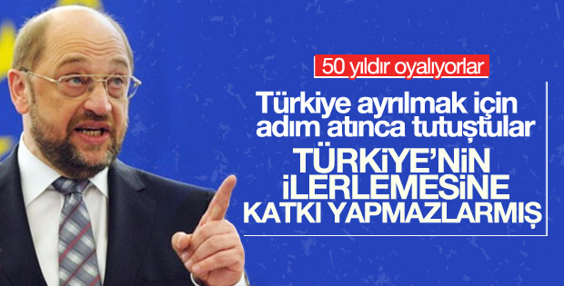 AP Başkanı Schulz'dan Türkiye açıklaması