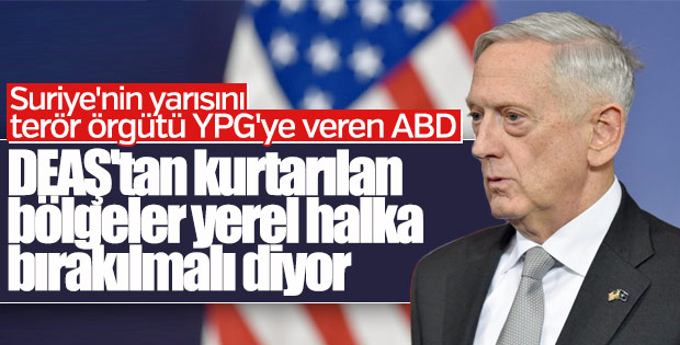 Mattis: DEAŞ'tan alınan bölgeler yerel halka bırakılmalı