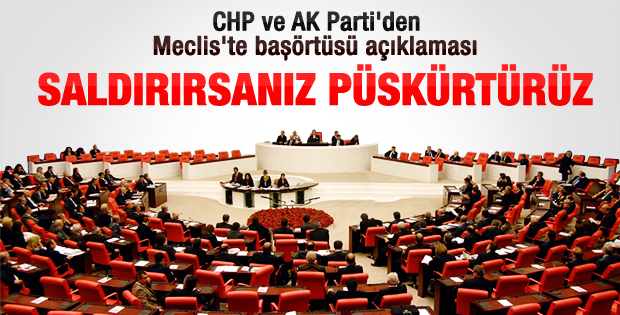 Ak Parti ve CHP'den başörtülü vekil açıklaması