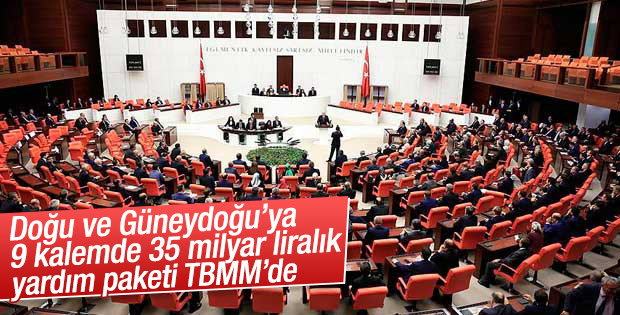 Doğu ve Güneydoğu’ya 35 milyar liralık yardım paketi