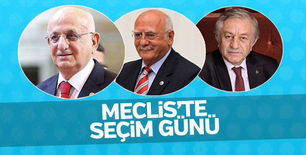 TBMM Başkanlığı için seçim günü